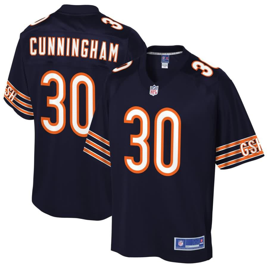 Benny Cunningham Chicago Bears Nfl Pro Line Team Color Player Jersey Navy