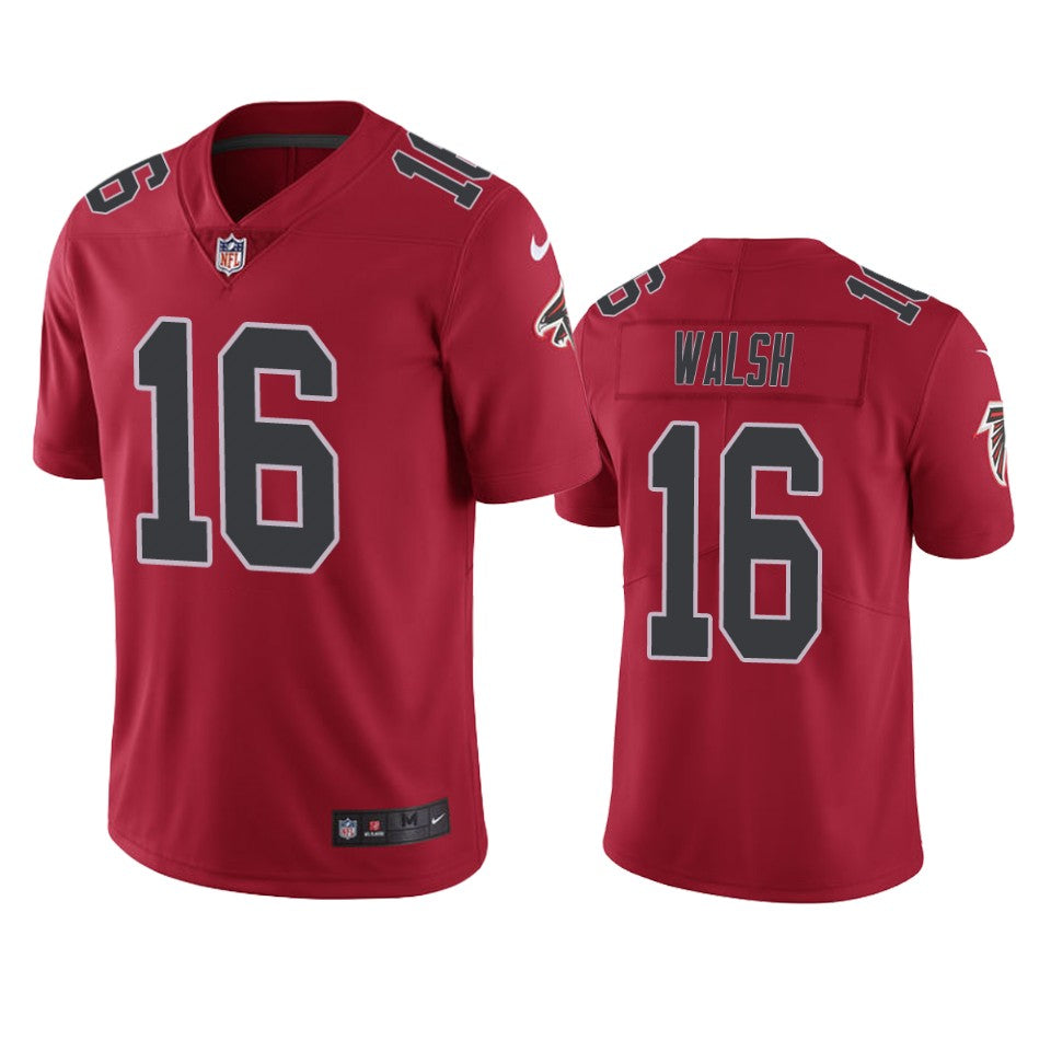 Blair Walsh Falcons Red Color Rush Limited Jersey