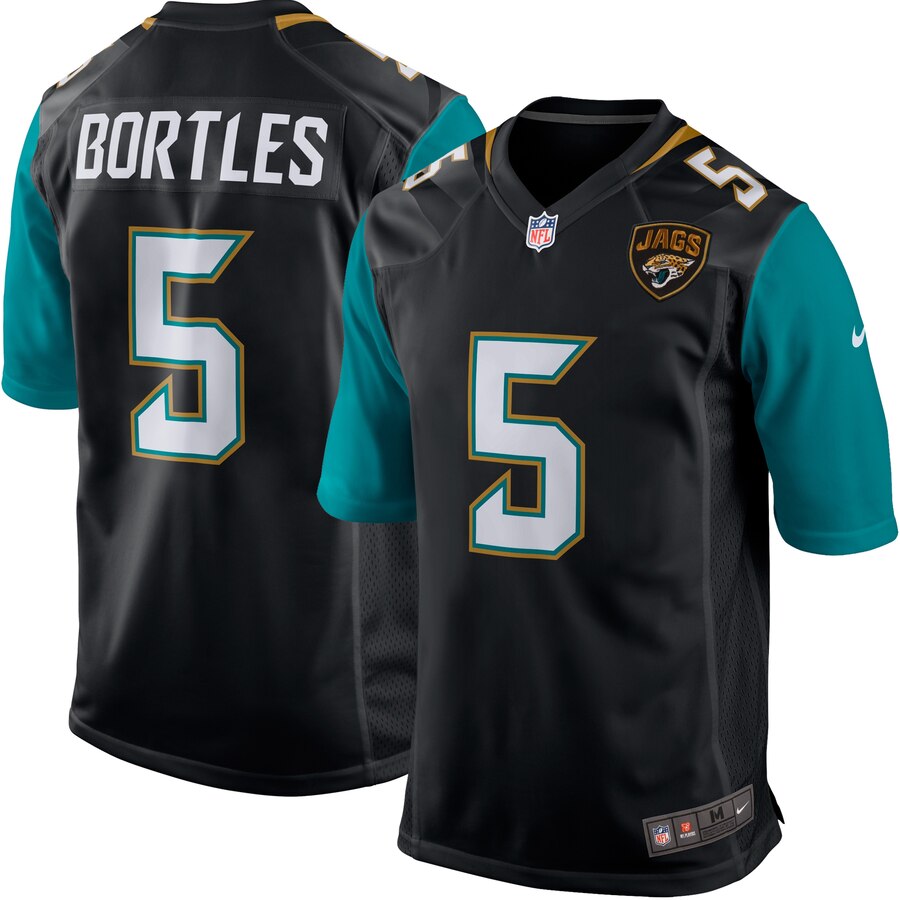 Blake Bortles Jacksonville Jaguars Nike Youth Team Color Game Jersey Black