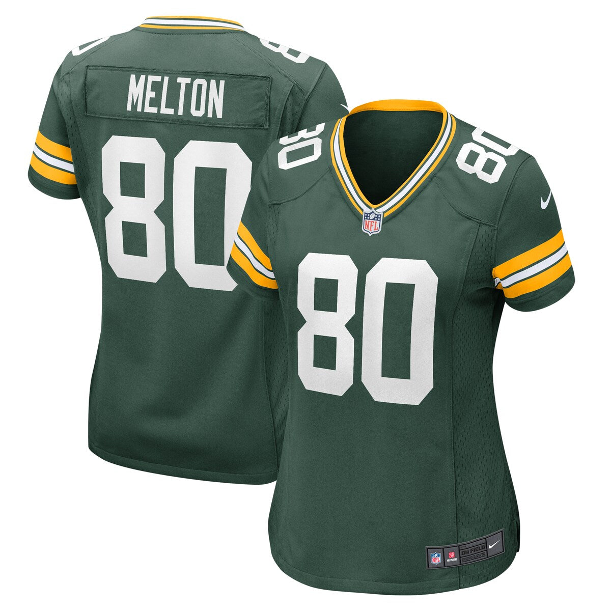 Bo Melton Green Bay Packers Nike Womens Home Game Player Jersey Green