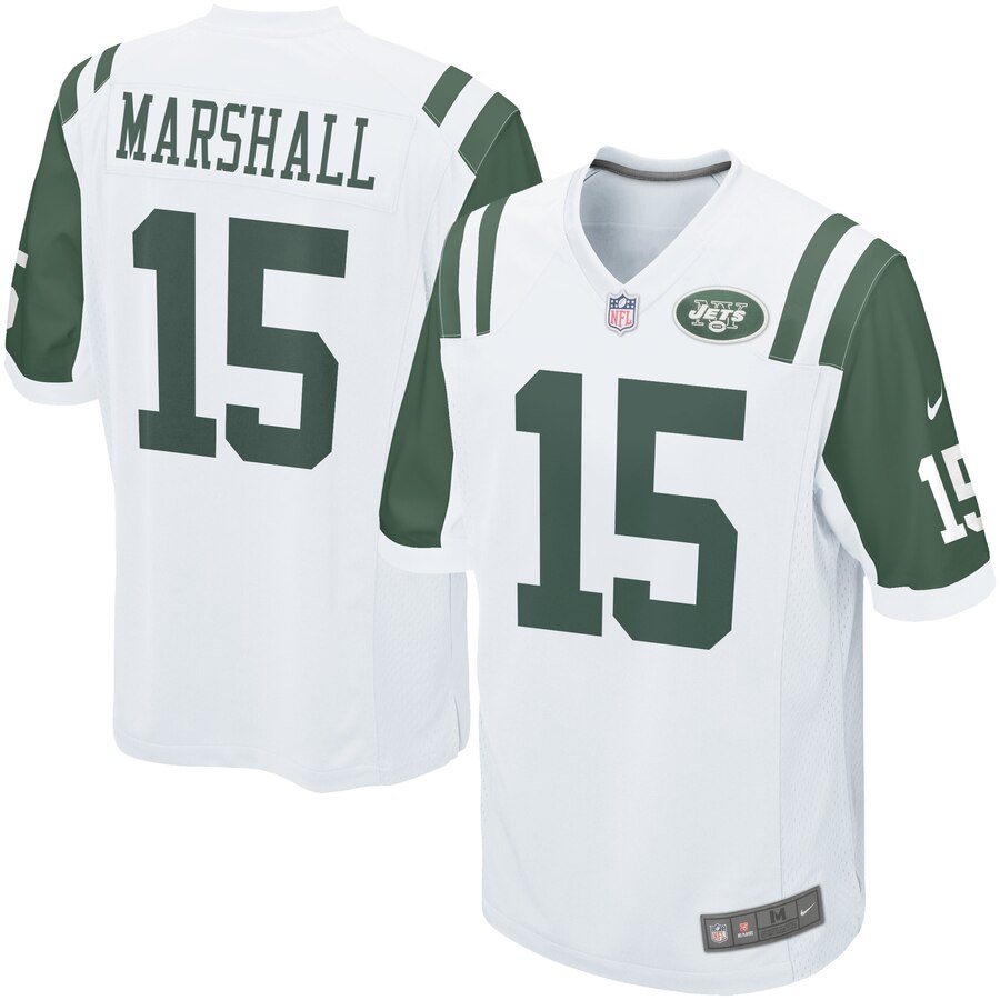 Brandon Marshall New York Jets Nike Youth Game Jersey White
