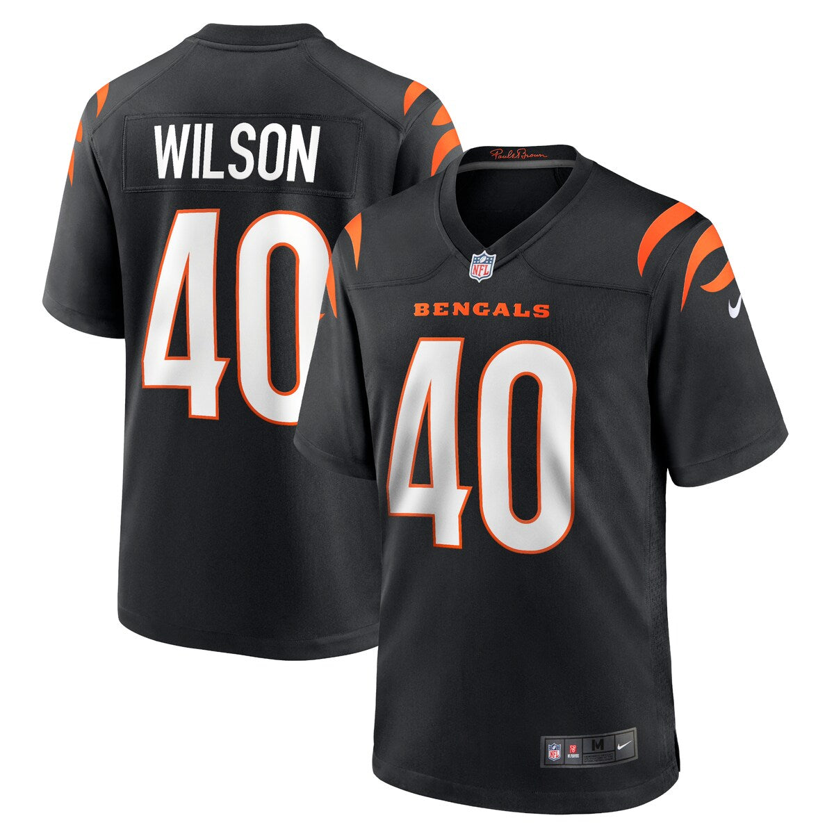 Brandon Wilson Cincinnati Bengals Nike Game Jersey Black