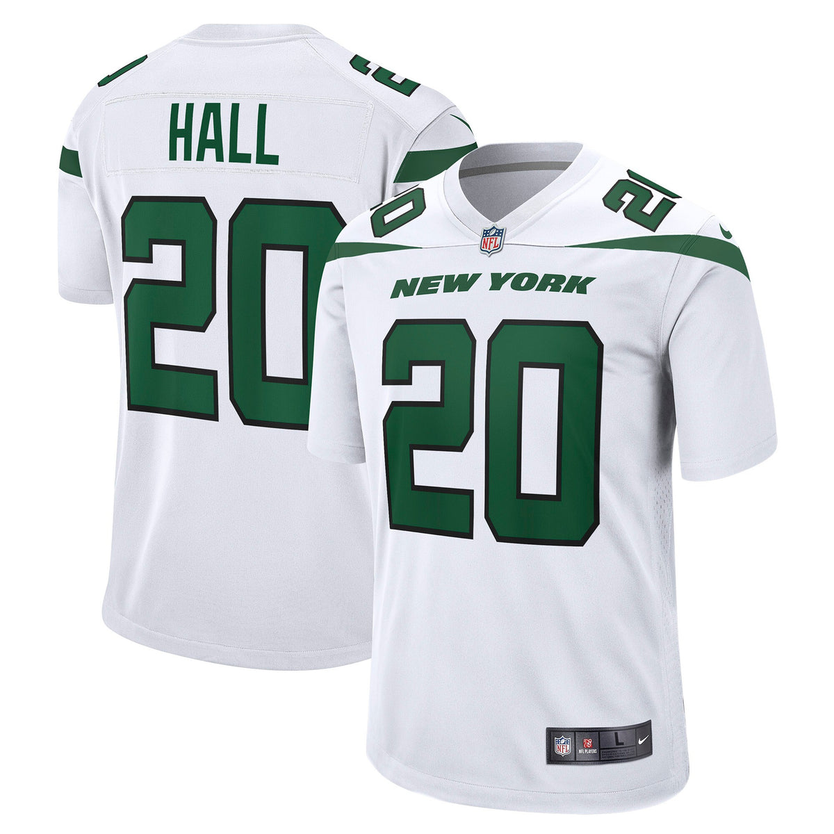 Breece Hall New York Jets Nike Away Game Player Jersey White