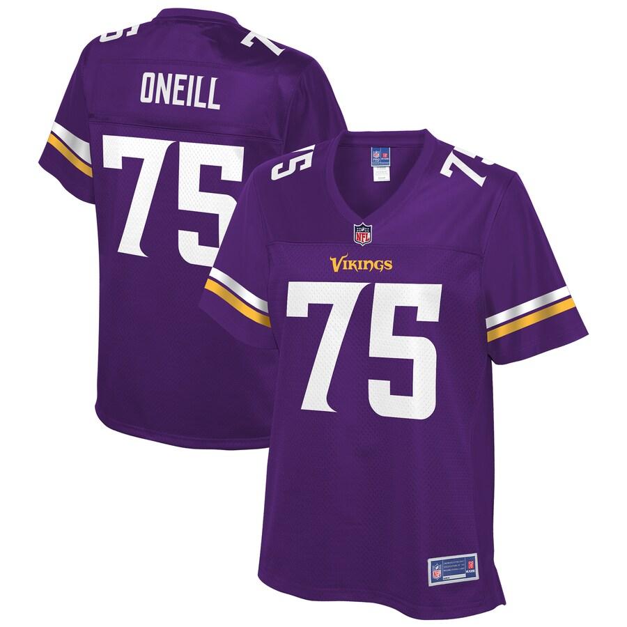 Brian O Neill Minnesota Vikings Nfl Pro Line Womens Team Color Player Jersey Purple