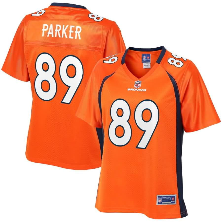 Brian Parker Denver Broncos Nfl Pro Line Womens Player Jersey Orange