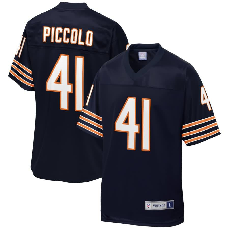 Brian Piccolo Chicago Bears Nfl Pro Line Retired Player Jersey Navy