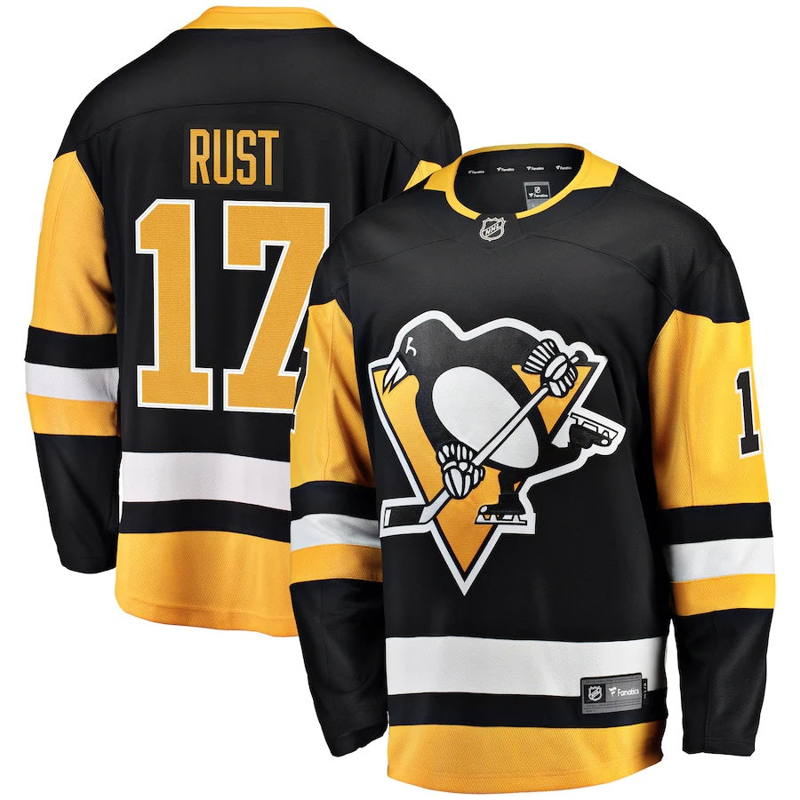 Bryan Rust Pittsburgh Penguins Fanatics Branded Home Breakaway Player Jersey Black