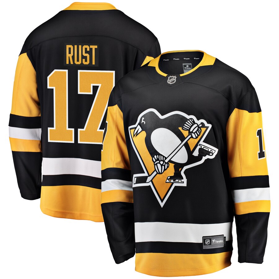 Bryan Rust Pittsburgh Penguins Fanatics Branded Youth Breakaway Player Jersey Black