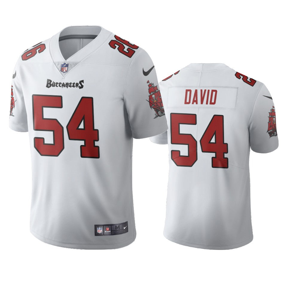 Buccaneers Lavonte David 2020 Vapor Limited White Jersey Mens