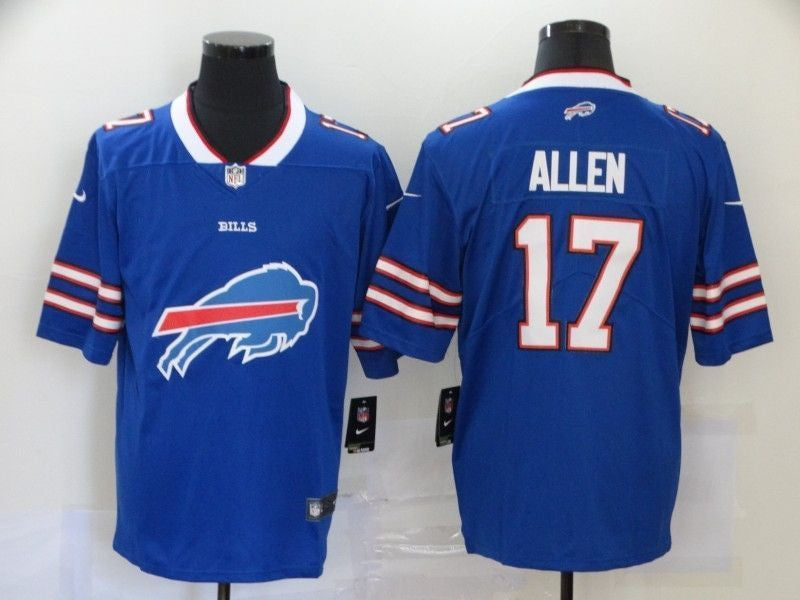 Buffalo Bills Josh Allen 17 Nfl 2020 Navy Blue Jersey
