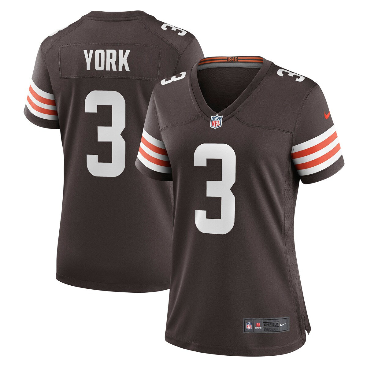 Cade York Cleveland Browns Nike Womens Game Player Jersey Brown
