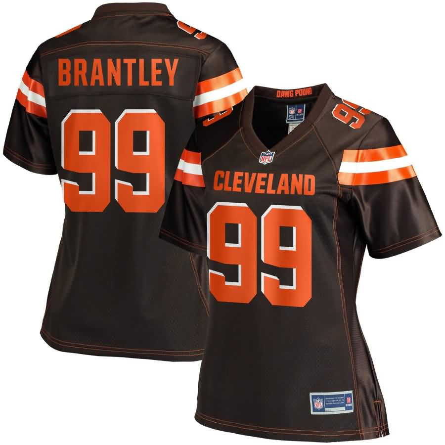 Caleb Brantley Cleveland Browns Nfl Pro Line Womens Player Jersey Brown