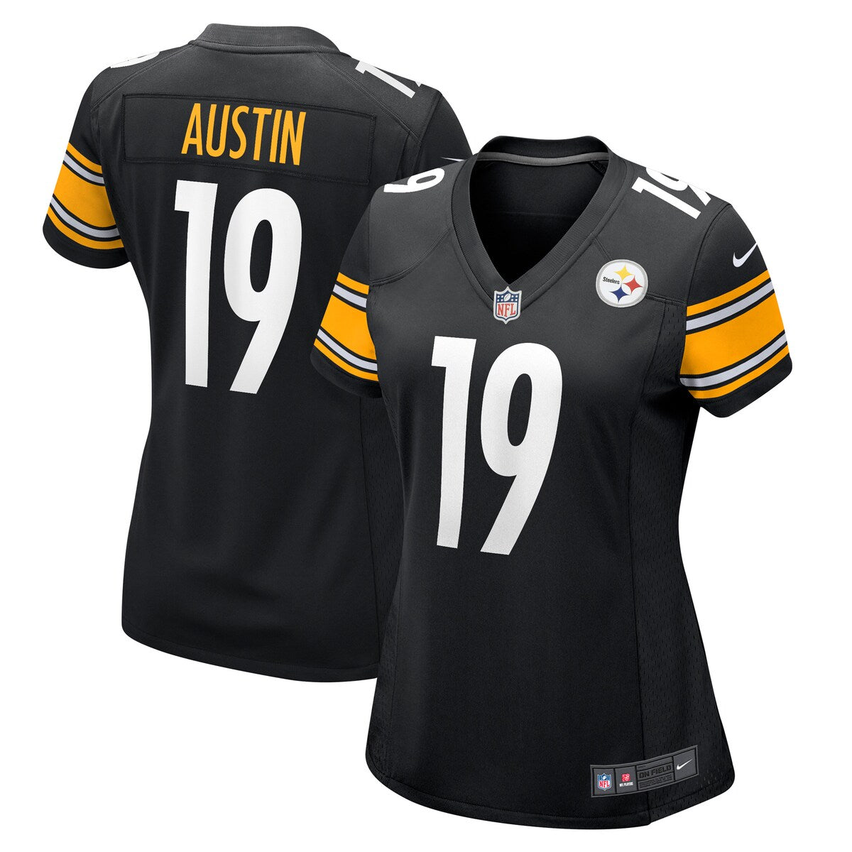 Calvin Austin Iii Pittsburgh Steelers Nike Womens Game Player Jersey Black