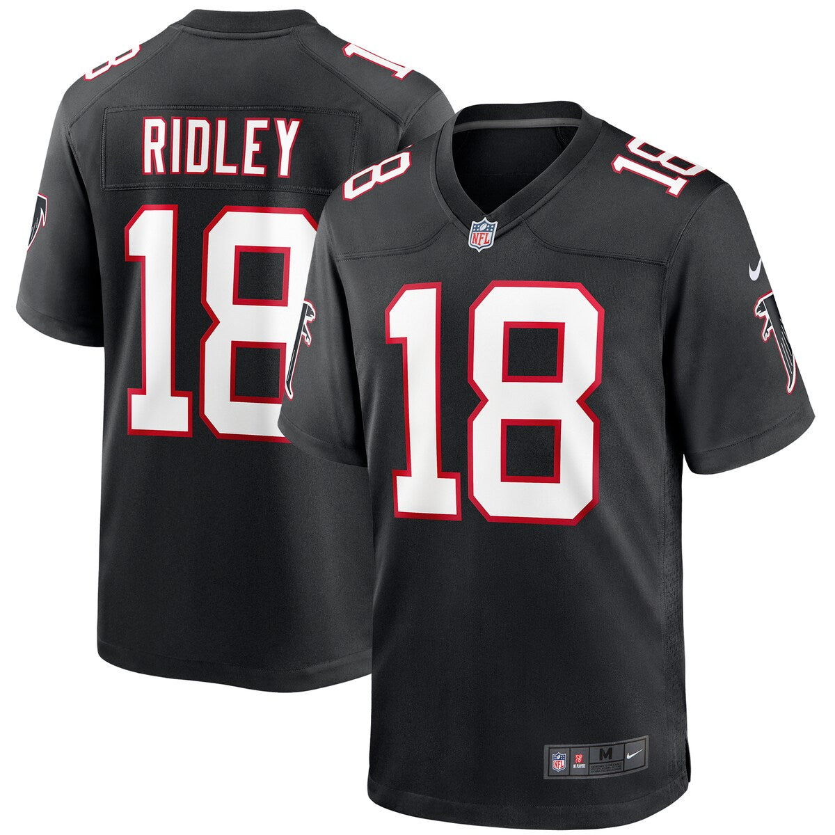 Calvin Ridley Atlanta Falcons Nike Throwback Game Jersey Black