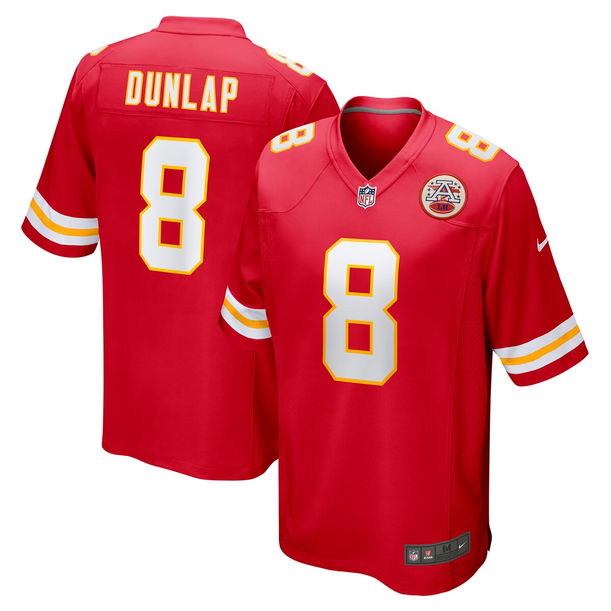 Carlos Dunlap Kansas City Chiefs Nike Home Game Player Jersey Red