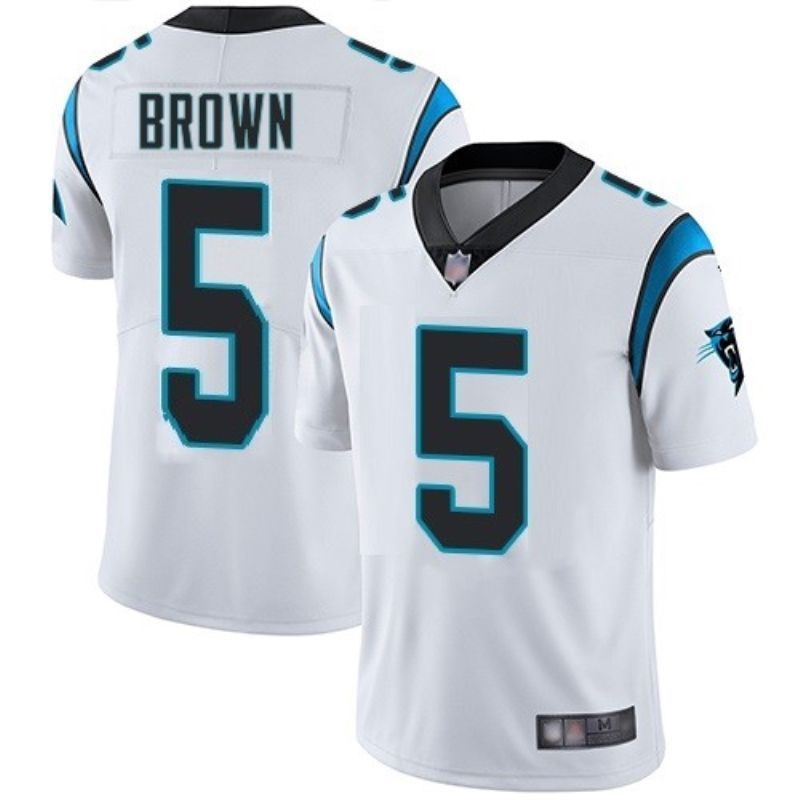 Carolina Panthers Antonio Brown 5 Nfl 2020 White Jersey Jersey