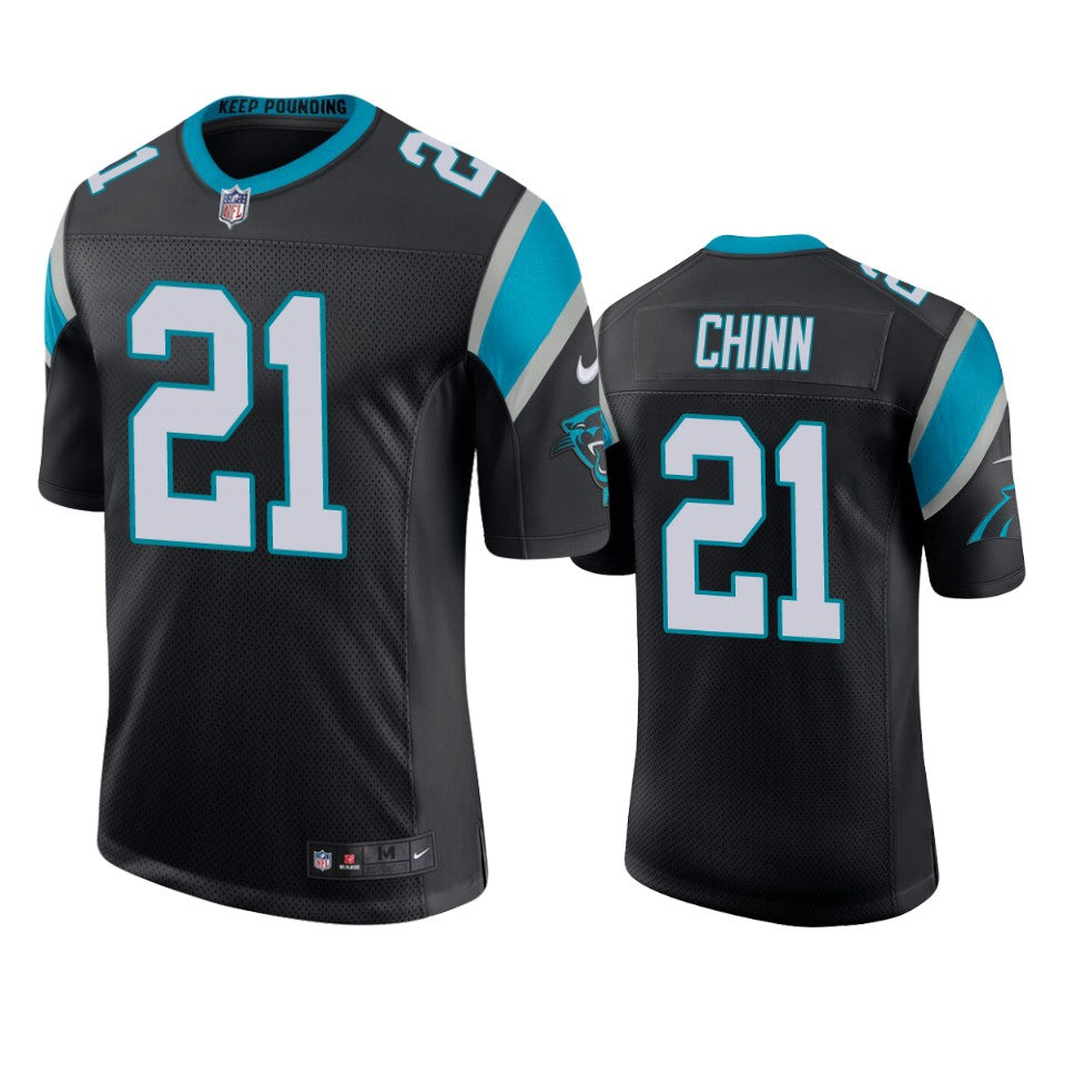 Carolina Panthers Jeremy Chinn Black 2020 Nfl Draft Vapor Limited Jersey
