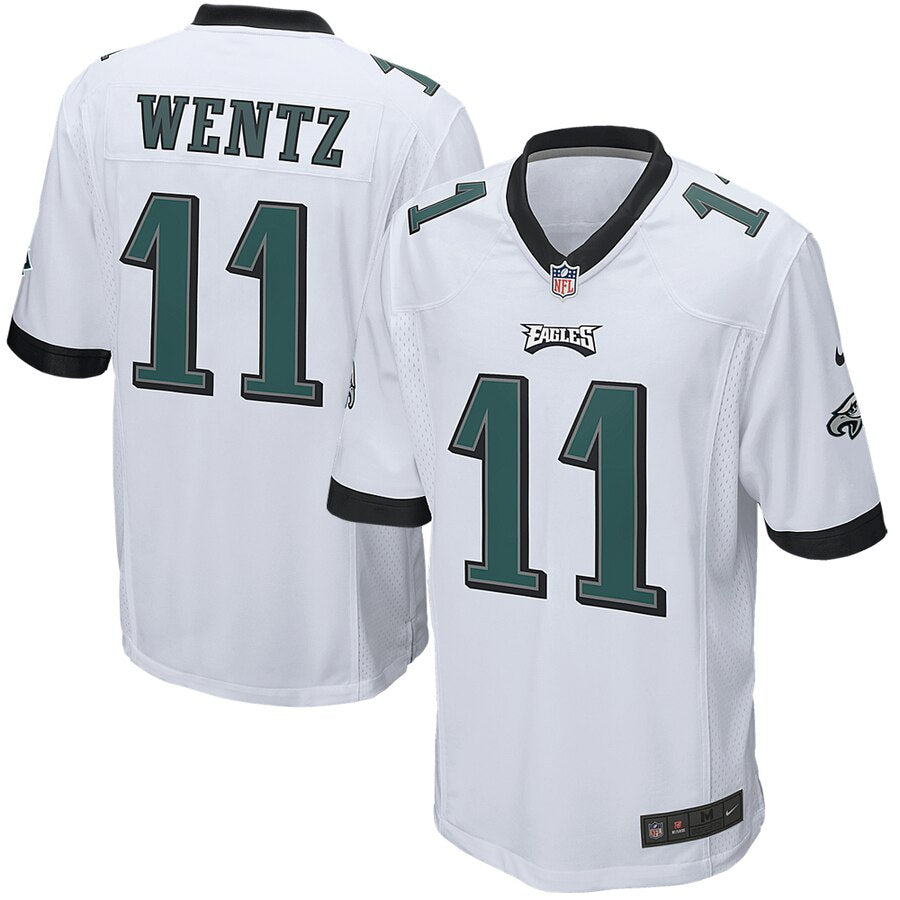 Carson Wentz Philadelphia Eagles Nike Game Jersey White