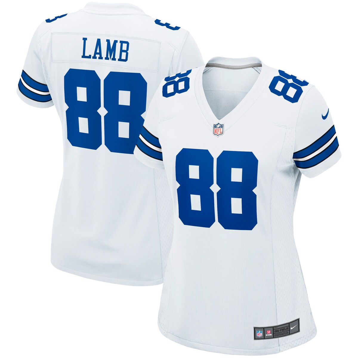 Ceedee Lamb Dallas Cowboys Nike Womens Game Jersey White