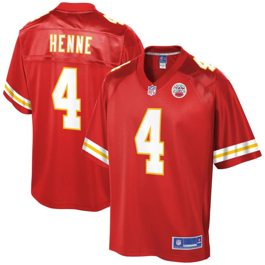 Chad Henne Kansas City Chiefs Nfl Pro Line Youth Team Color Player Jersey Red