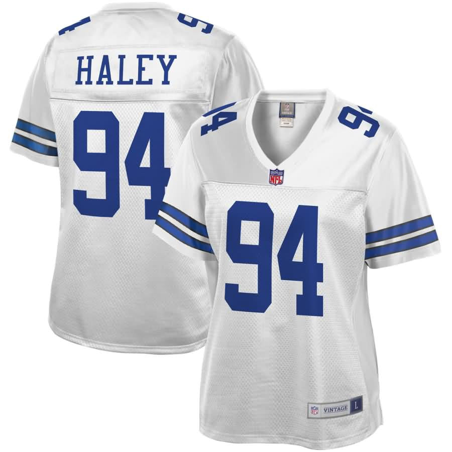 Charles Haley Dallas Cowboys Nfl Pro Line Womens Retired Player Jersey White