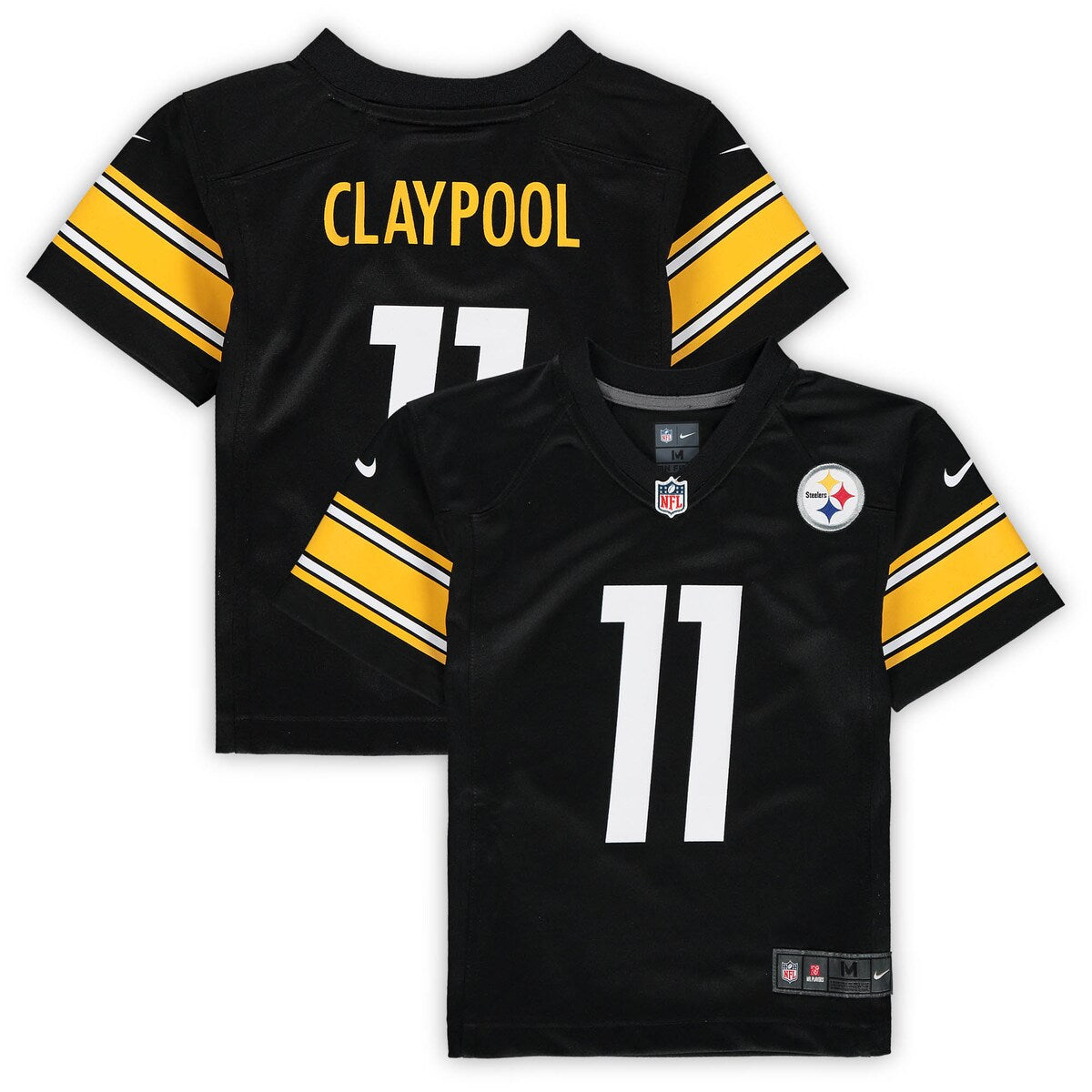 Chase Claypool Pittsburgh Steelers Nike Preschool Game Jersey Black