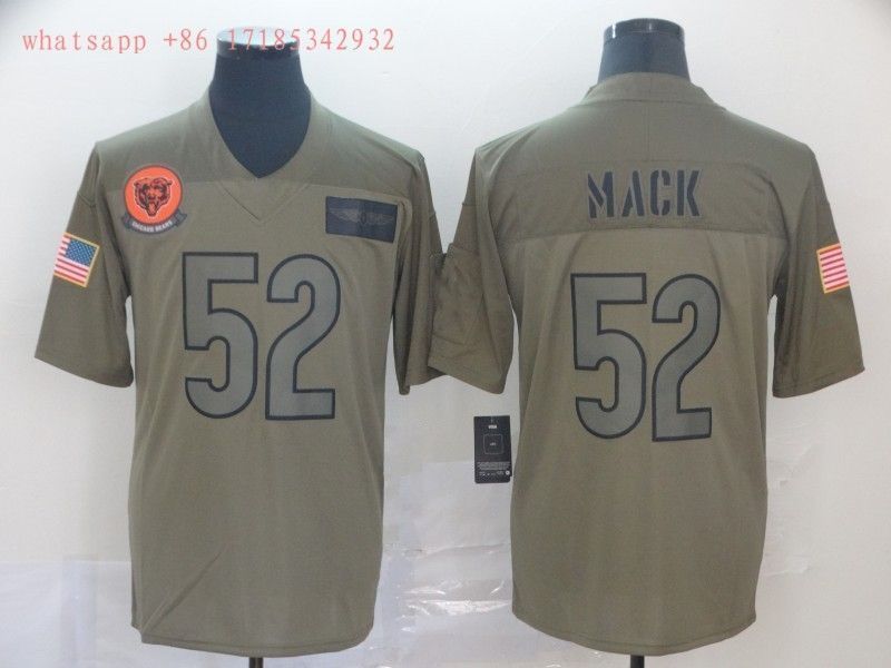 Chicago Bears Khalil Mack 52 Nfl 2020 Camo Jersey Jersey