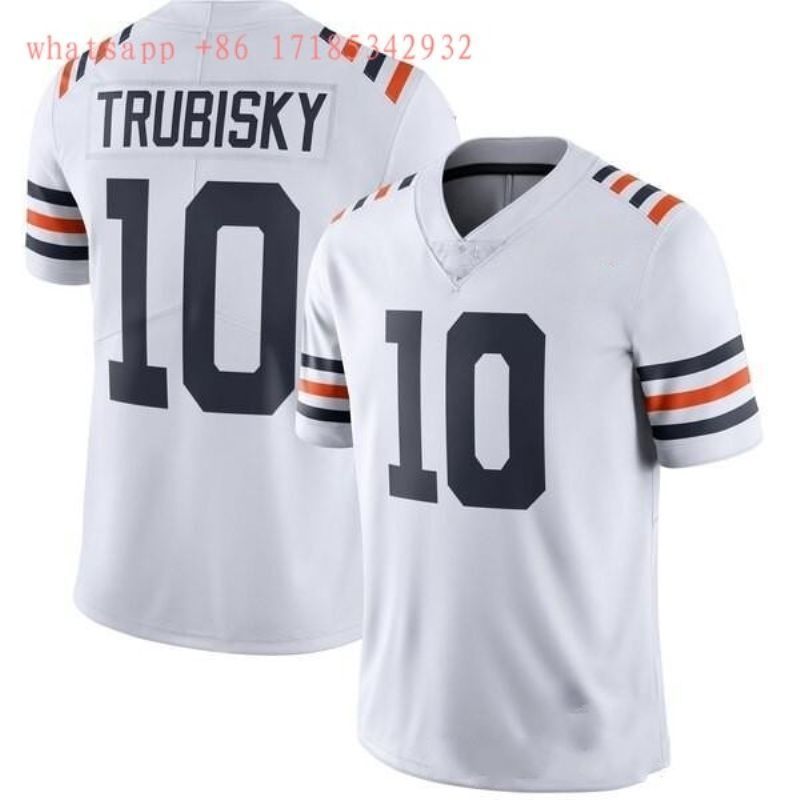 Chicago Bears Mitchell Trubisky 10 Nfl 2020 White Jersey Jersey