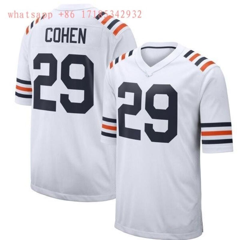 Chicago Bears Tarik Cohen 29 Nfl 2020 White Jersey Jersey