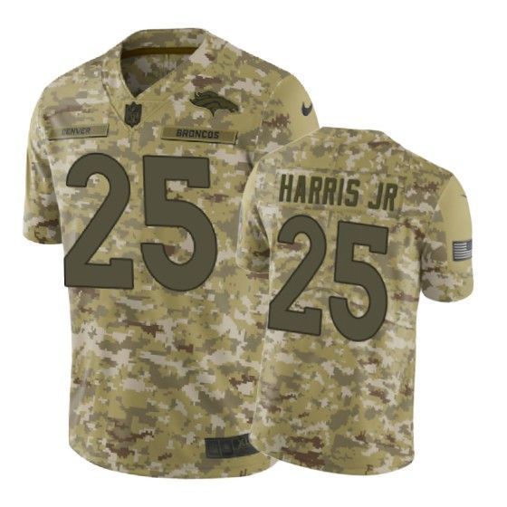 Chris Harris Jr Jersey Nfl Camo Denver Broncos