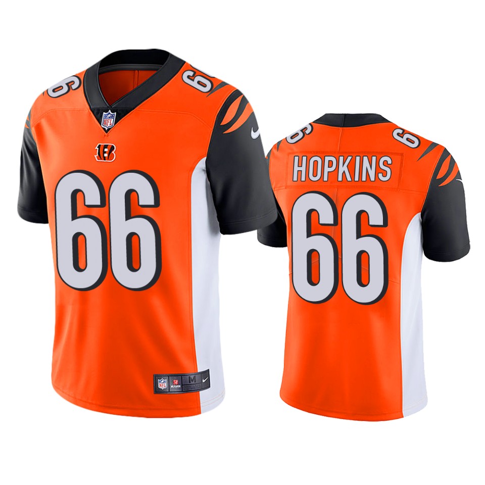 Cincinnati Bengals Trey Hopkins Orange Vapor Limited Jersey