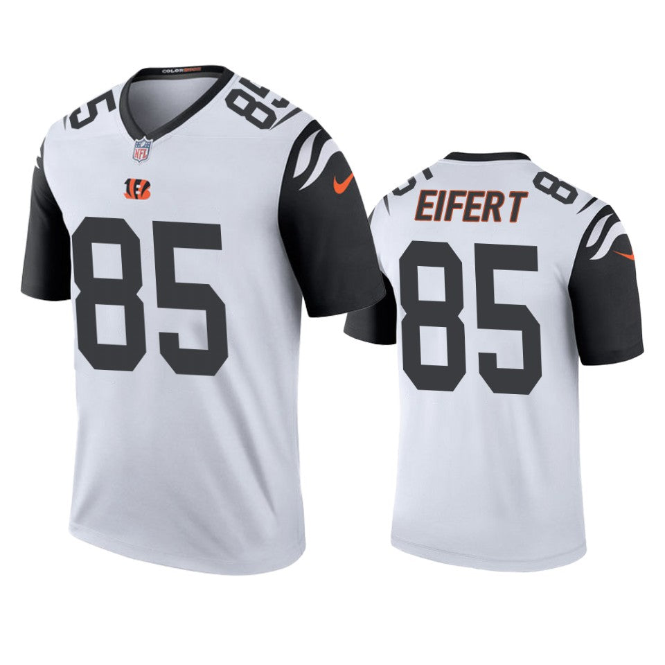 Cincinnati Bengals Tyler Eifert White Color Rush Legend Jersey Mens