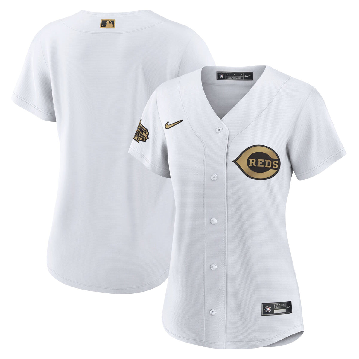 Cincinnati Reds Nike Womens 2022 Mlb All star Game Replica Blank Jersey White