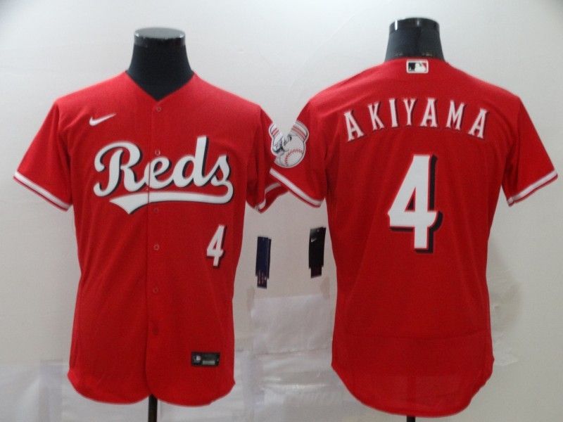 Cincinnati Reds Shogo Akiyama 4 2020 Mlb Red Jersey