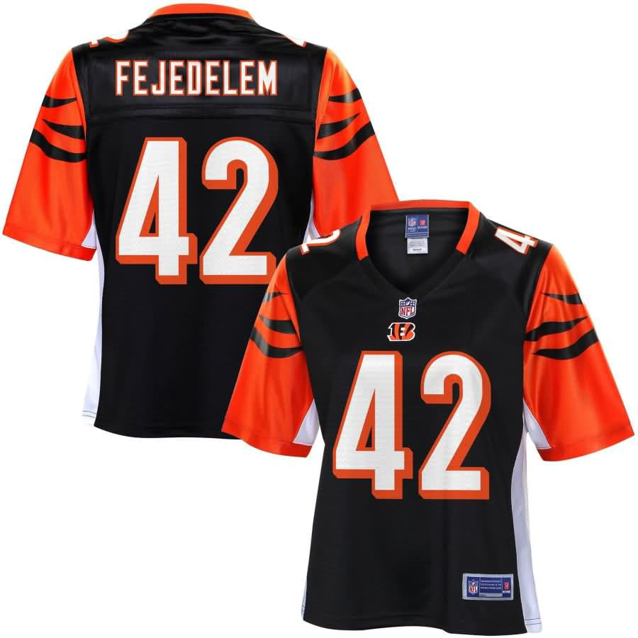 Clayton Fejedelem Cincinnati Bengals Nfl Pro Line Womens Player Jersey Black