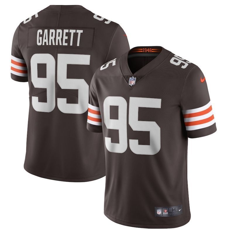 Cleveland Browns Myles Garrett 95 Nfl 2020 Brown Jersey