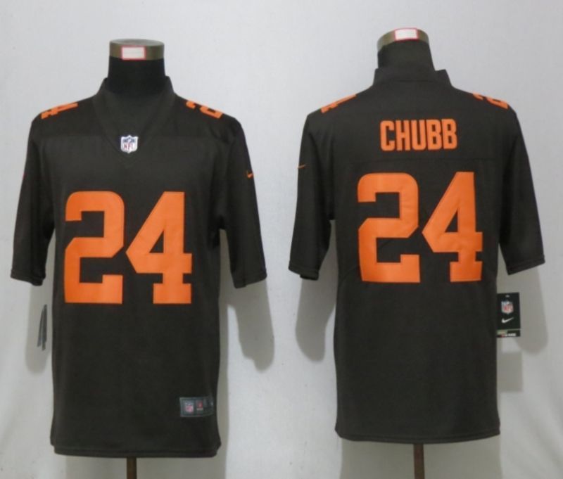 Cleveland Browns Nick Chubb 24 Nfl 2020 Black Jersey Jersey