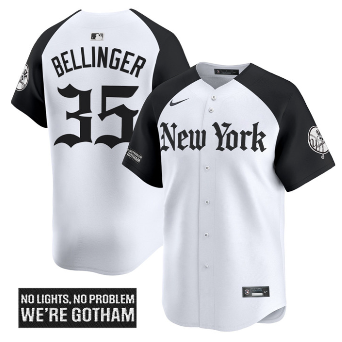 Cody Bellinger Jersey #35 New York Yankees Gothic Legacy Edition Vapor Premier S