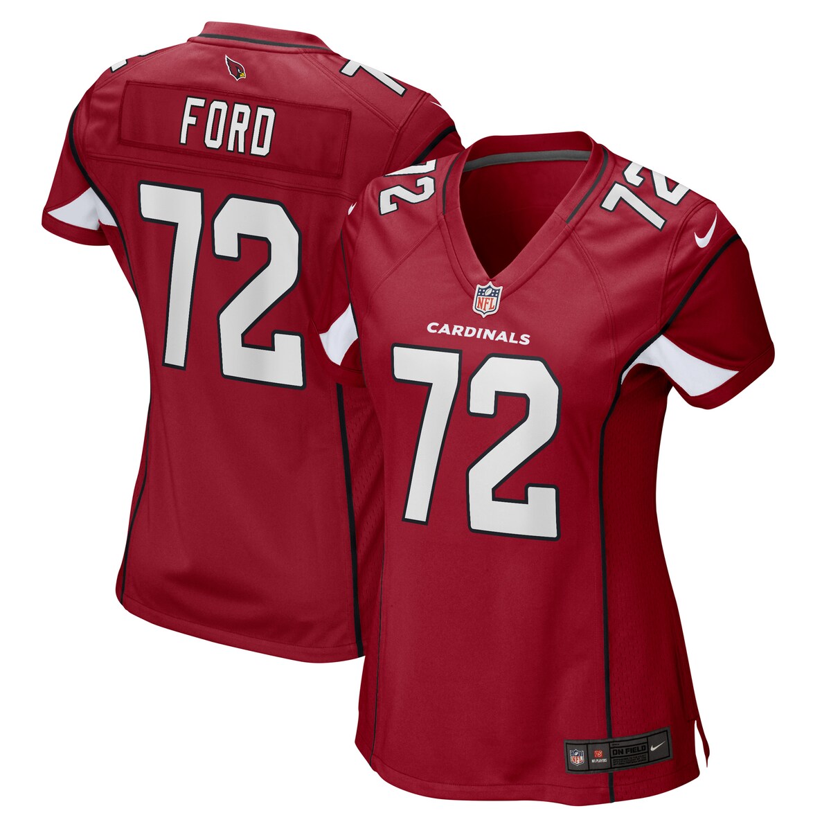 Cody Ford Arizona Cardinals Nike Womens Game Player Jersey Cardinal