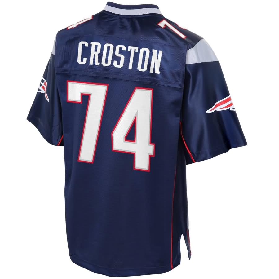 Cole Croston New England Patriots Nfl Pro Line Team Color Player Jersey Navy