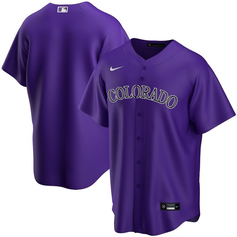 Colorado Rockies 2020 Mlb Personalized Custom Purple Custom Jersey