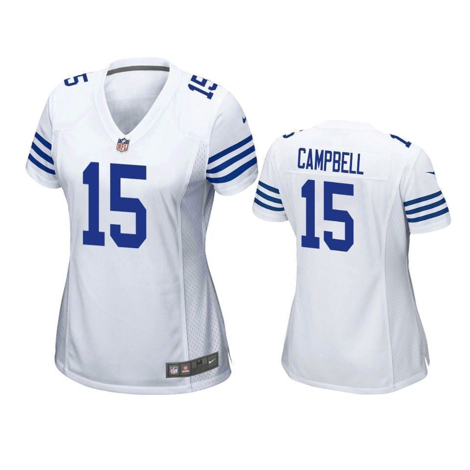 Colts Parris Campbell 2019 Nfl Draft White Game Womens Jersey