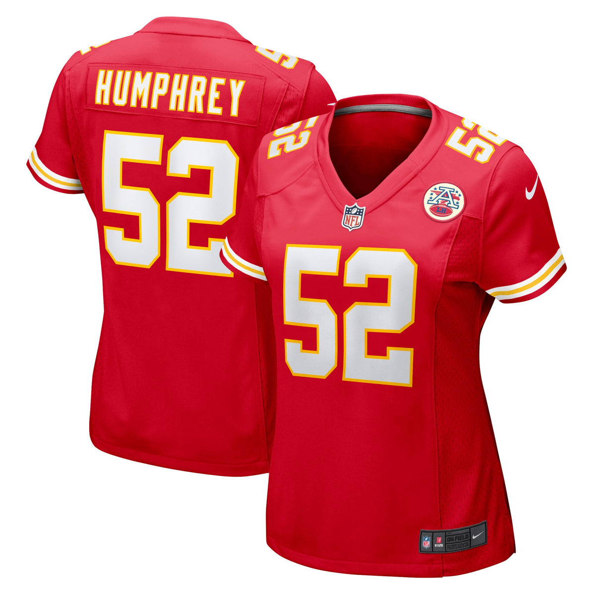Creed Humphrey Kansas City Chiefs Nike Womens Game Jersey Red