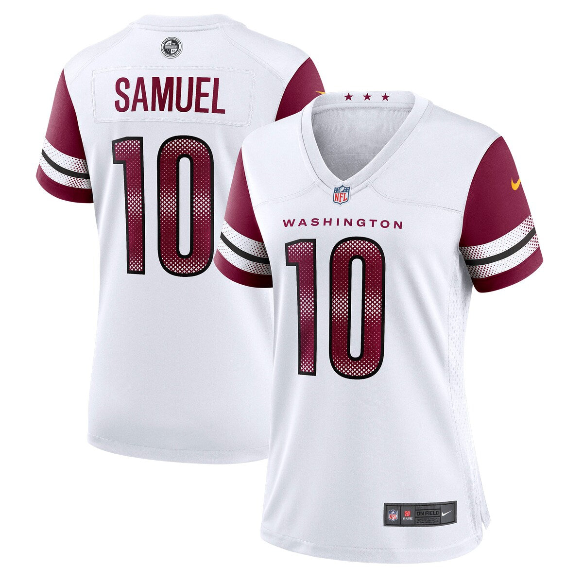Curtis Samuel Washington Commanders Nike Womens Away Game Player Jersey White