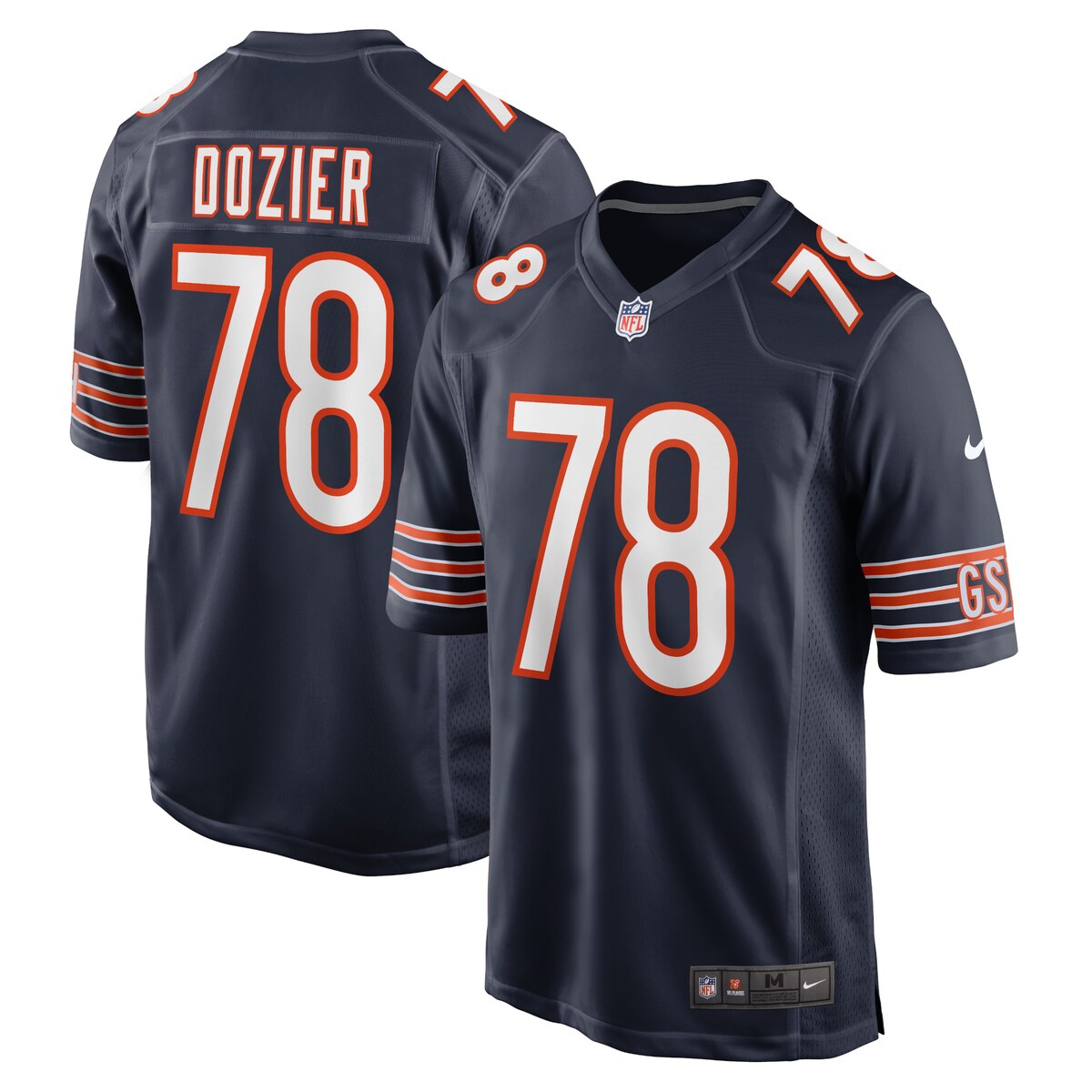 Dakota Dozier Chicago Bears Nike Game Jersey Navy