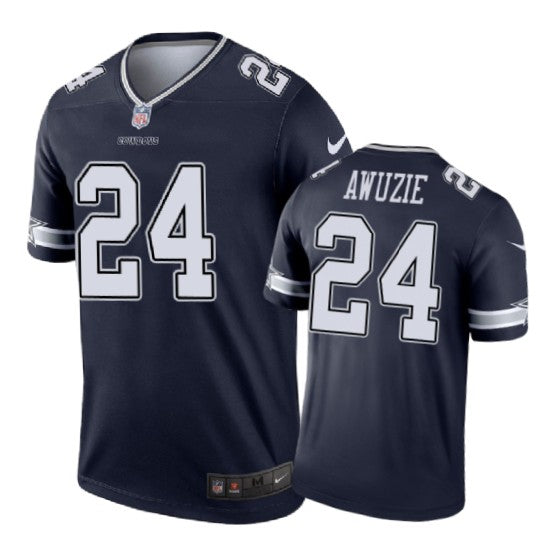 Dallas Cowboys 24 Chidobe Awuzie Nike Color Rush Navy Jersey