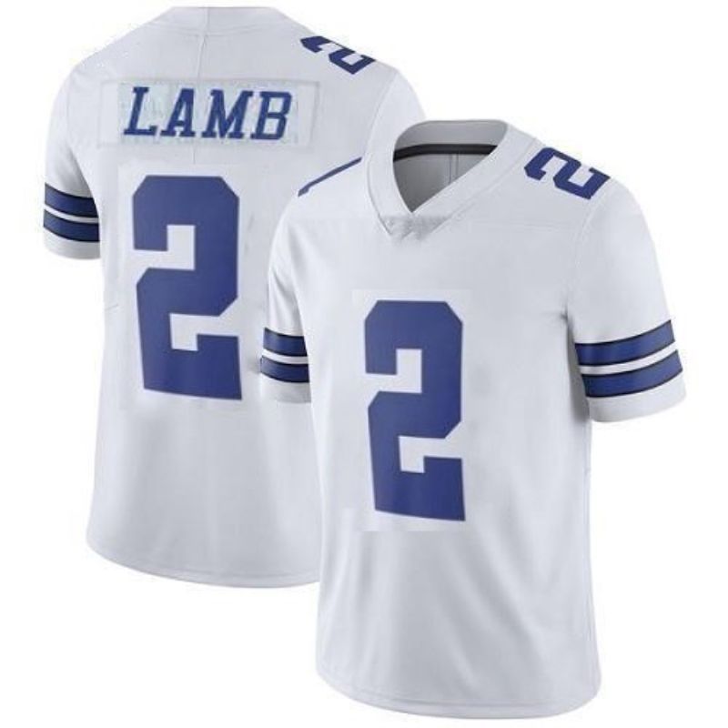 Dallas Cowboys Ceedee Lamb 2 2020 Nfl White Jersey Jersey