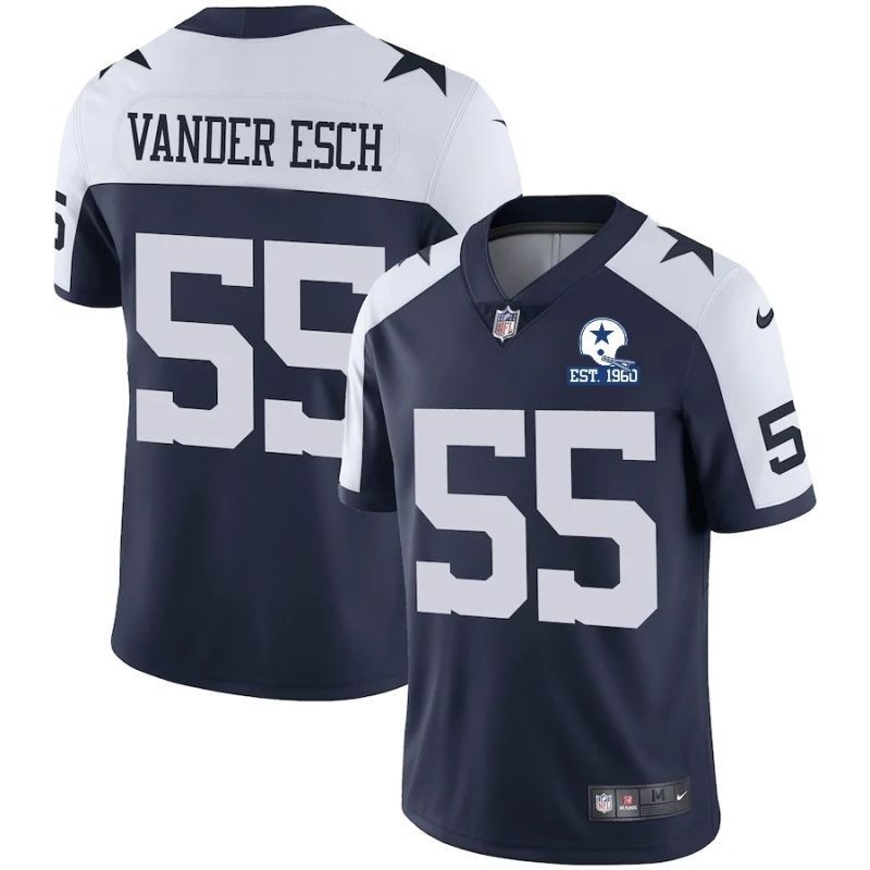 Dallas Cowboys Leighton Vander Esch 55 Nfl 2020 Black Jersey