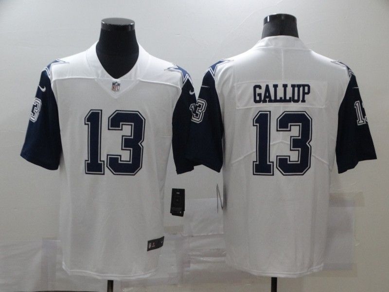 Dallas Cowboys Michael Gallup 13 Nfl 2020 White Jersey
