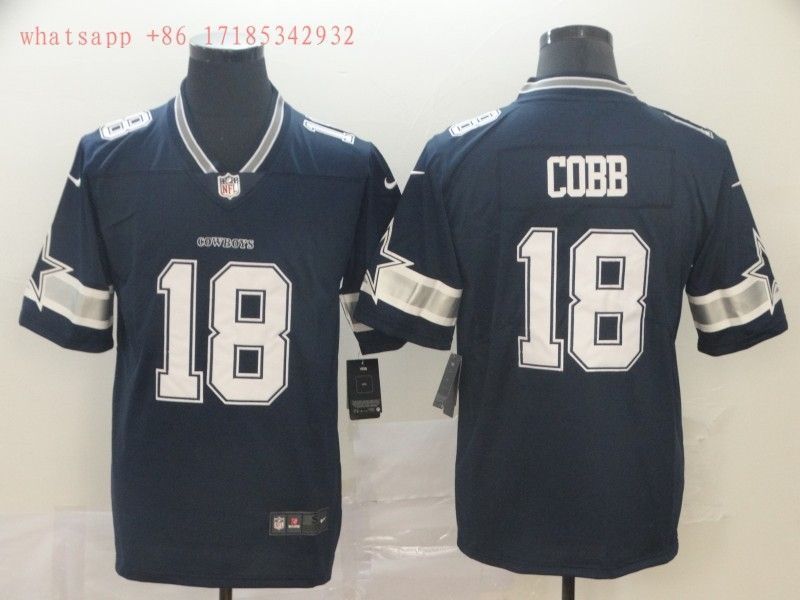 Dallas Cowboys Randall Cobb Ii 18 2020 Nfl Black Jersey Jersey